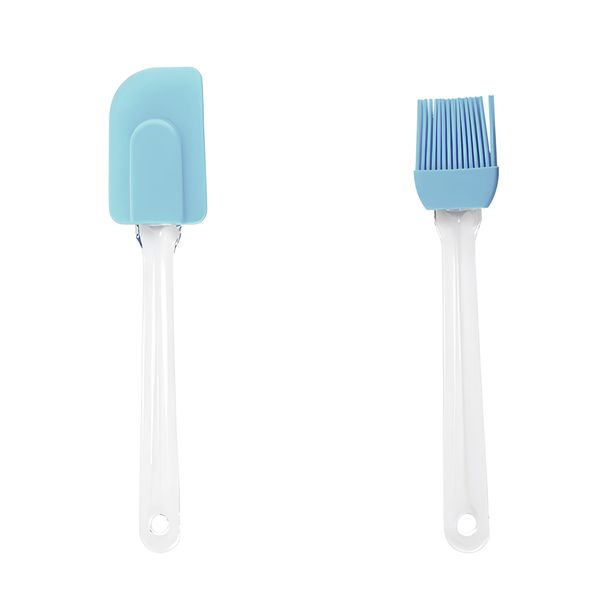Baking Spatula and Brush Transparent