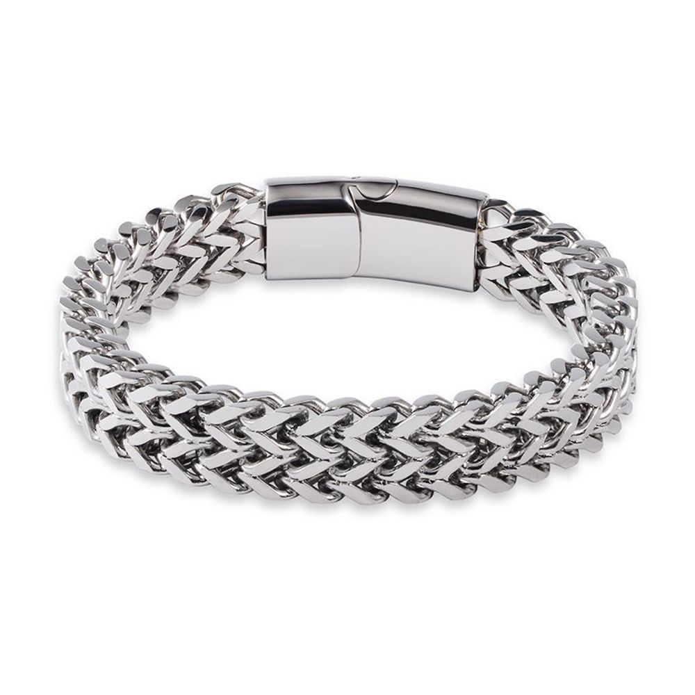 iMix Home Titanium Link Bracelet - BA-GS1015B | Shop Today. Get it ...