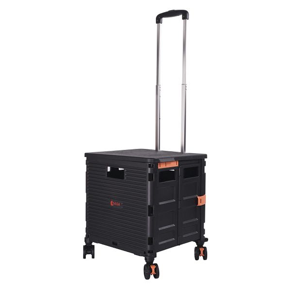 Collapsible Cart Rolling Utility with Seat