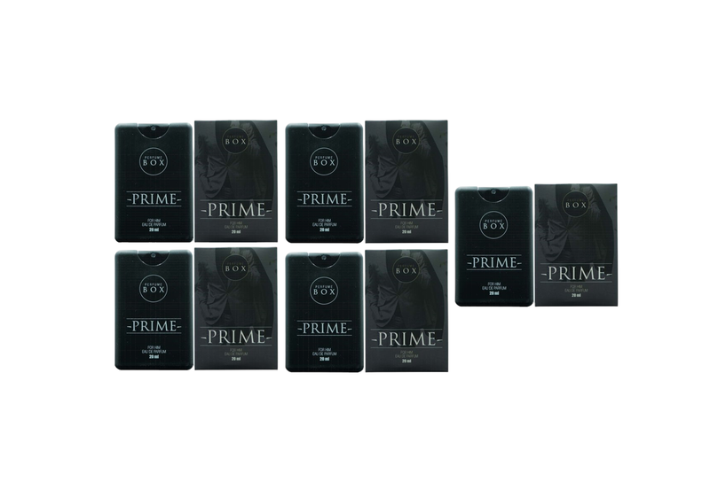 Perfume Box Prime For Him Cologne Pocket size Set Of 5