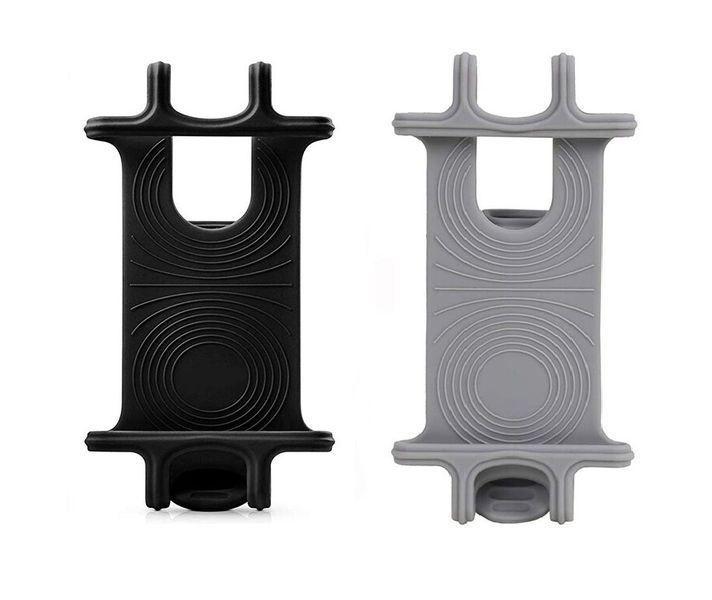 Bicycle Silicone Mobile Phone Holder - Pack of 2