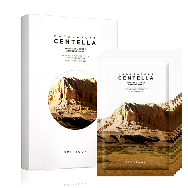 SKIN1004 Centella Face Serum Mask - Hydrating &amp; Moisturizing Watergel Sheet
