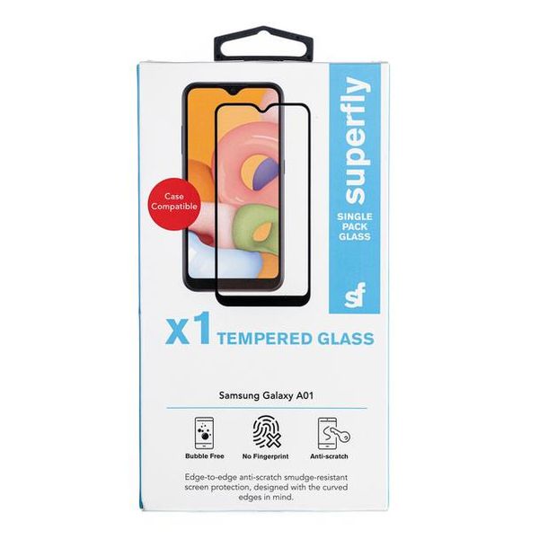 Superfly Tempered Glass Screen Protector for Samsung Galaxy A01