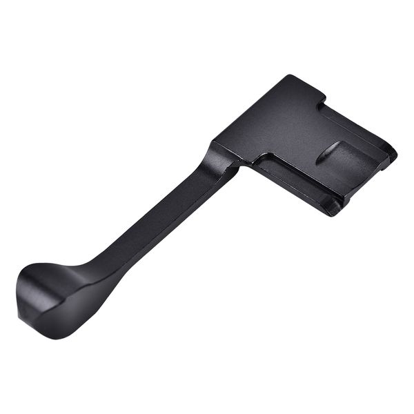 Aluminum Alloy Black Camera Grip Long Handle compatible with Fujifilm Silver