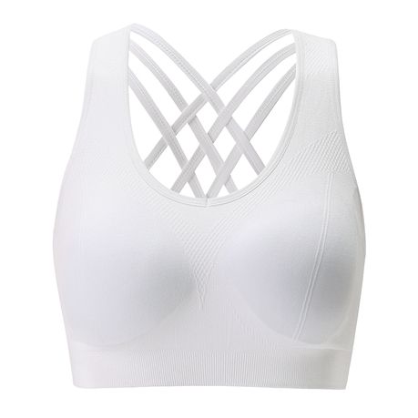 Women's Vest Bras Full-Coverage Wireless Bras Comfort Daily Bras - 3 Pieces