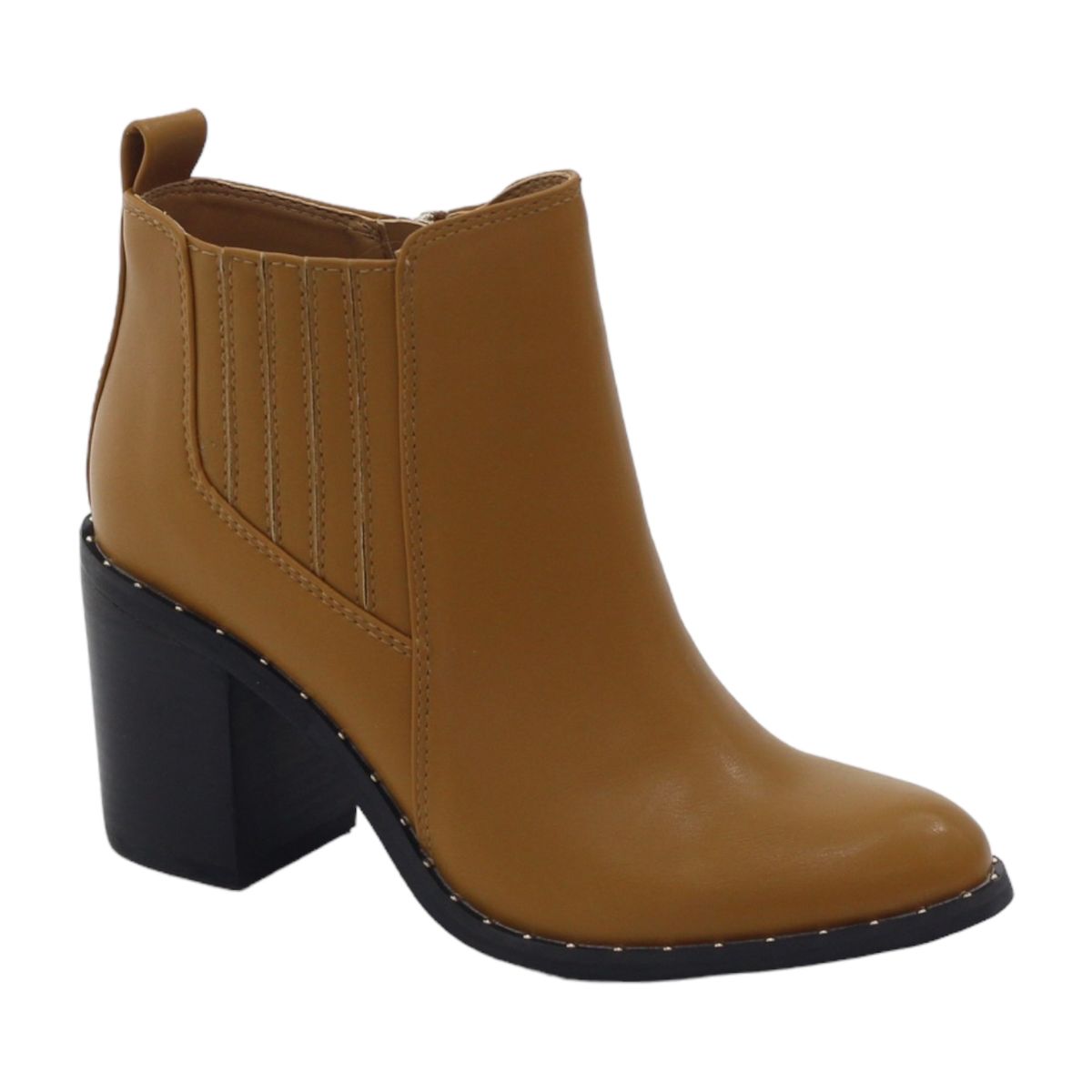 Lamara paris map patent block heel ankle boots camel shop today get