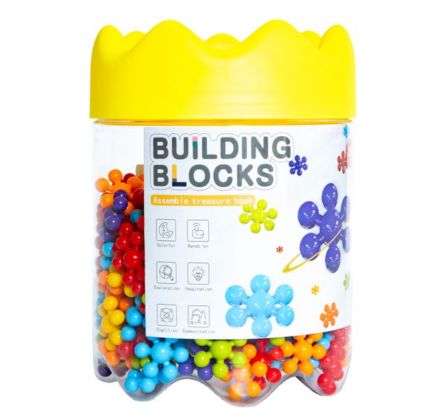 3D Snow Flake Interlocking Building Toy