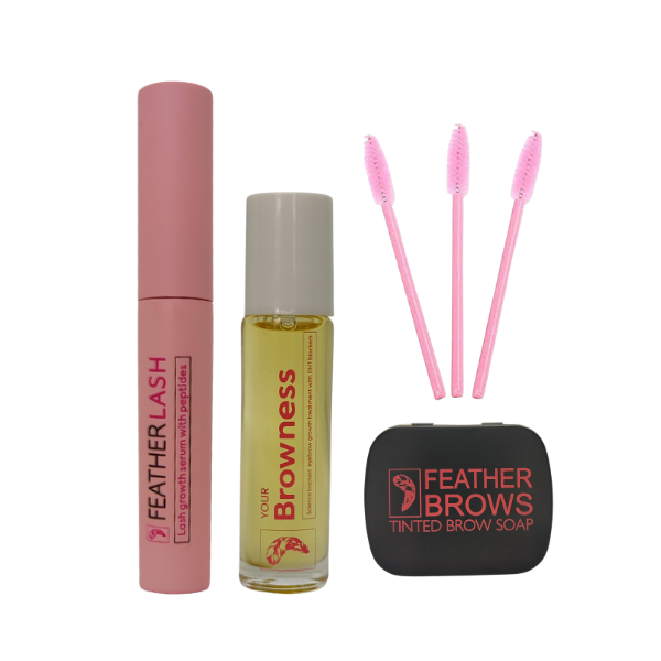 The Ultimate Eyebrow &amp; Lash Growth Bundle and Tinted Brow Soap