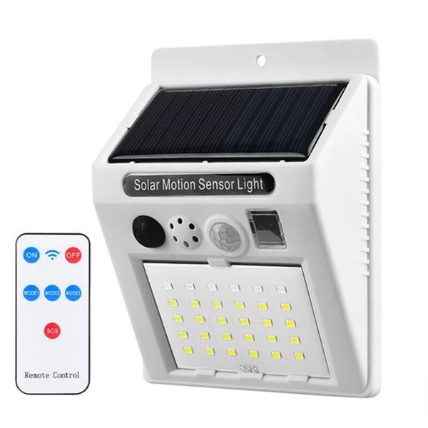 BK Solar Remote Controlled Outdoor Light With Alarm - 2 Pack - BK666