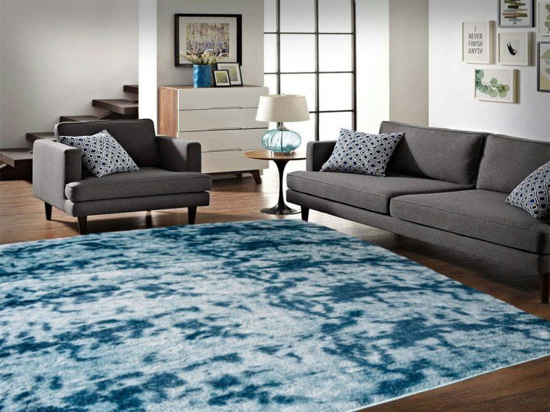 Blue and White 3D Fluffy Rug(200x150cm) | Shop Today. Get it Tomorrow ...