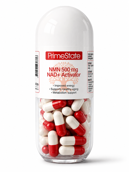 PrimeState NMN 500mg 60 Capsules