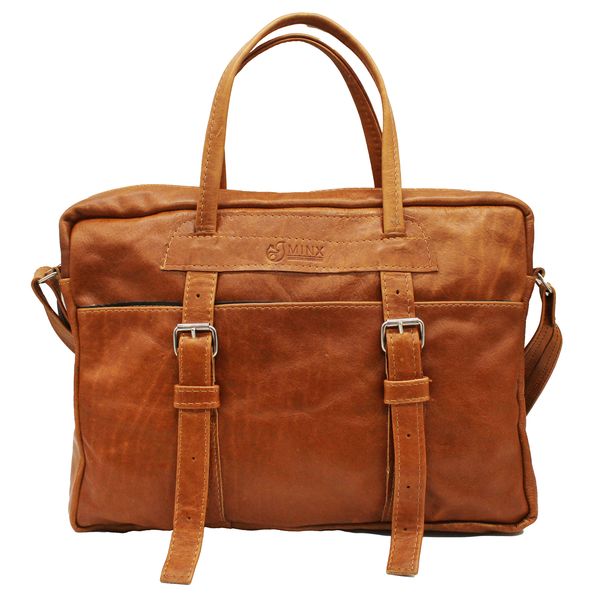 Minx - Genuine Leather Dakota Laptop Bag