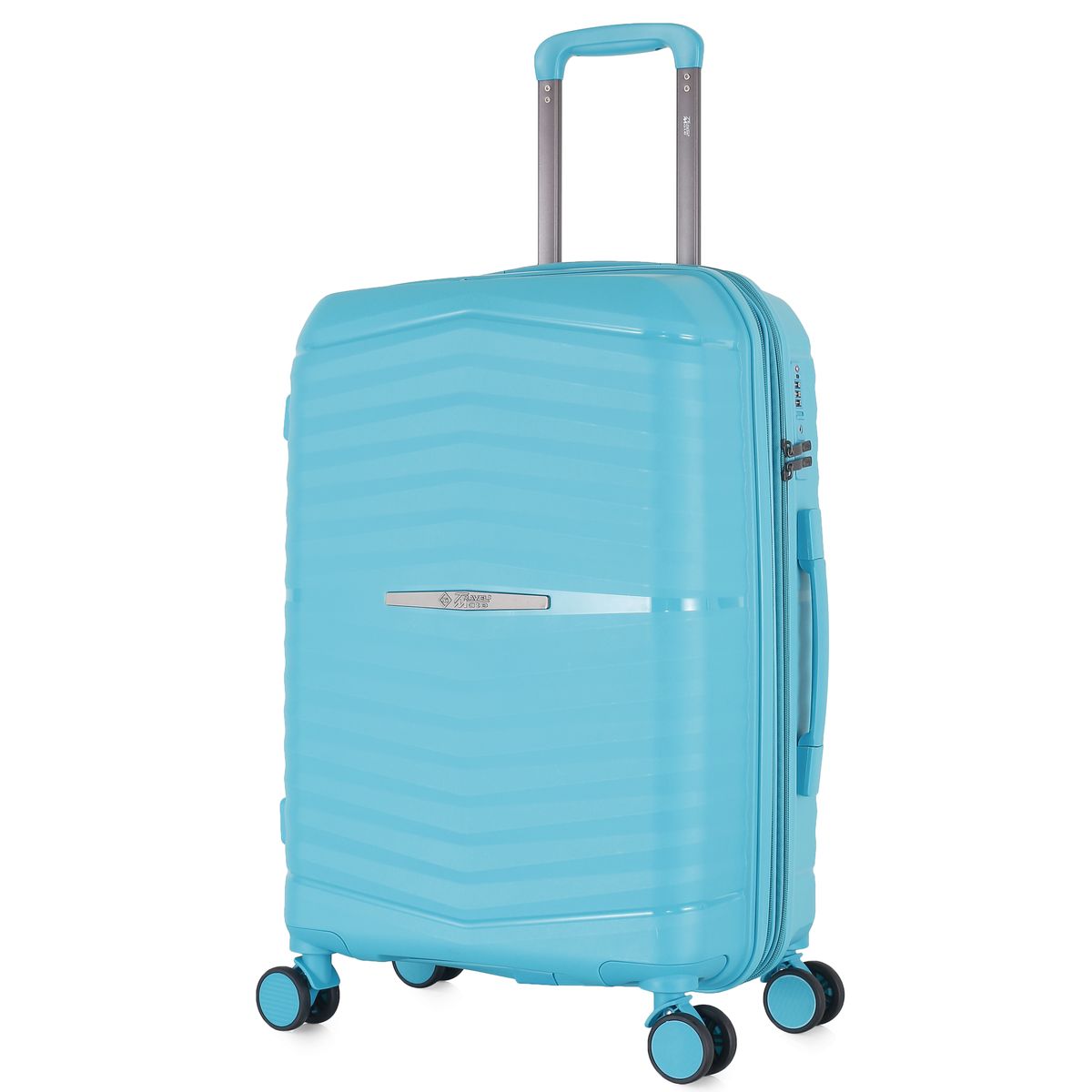 Travel Mate 75cm Hard Shell Zipper 8 Wheel Xbag Trolley Case TSA L