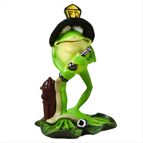 Frog Stuff Figurines Frog Basketball Player Gift Unique Frog Statue C
