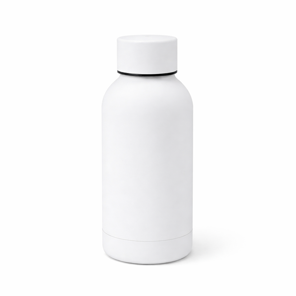 Premium 350 ml Insulated Stainless Steel Flask - Rubber Coated