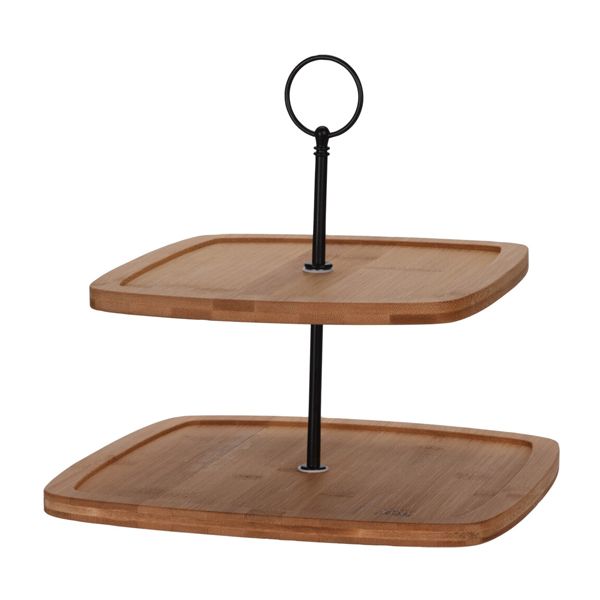 Excellence Homeware - Food Stand 2 Tiers - 250x250x235mm