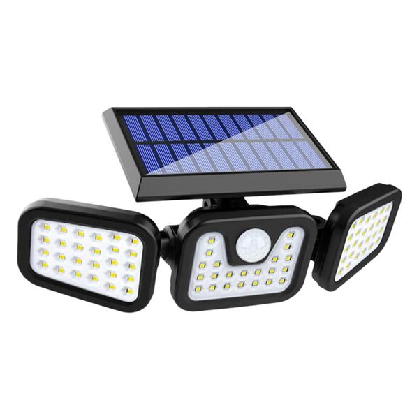 Split Panel LED Solar Wall Lamp