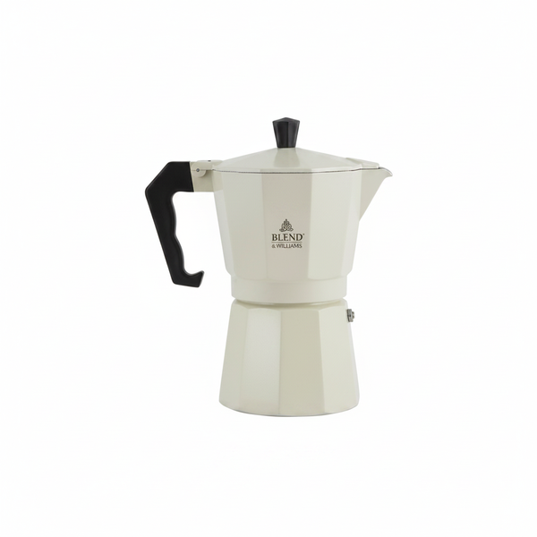 Maxwell &amp; Williams 6 Cup Stovetop Espresso Maker - Sand Aluminum