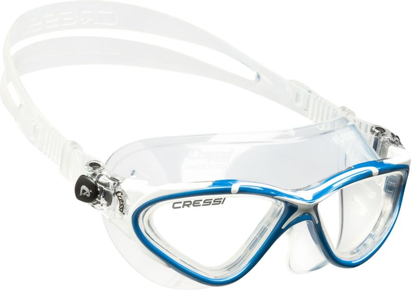 Cressi Planet Adult Swim Goggles - Soft Silicone, Anti-Fog &amp; UV Protection