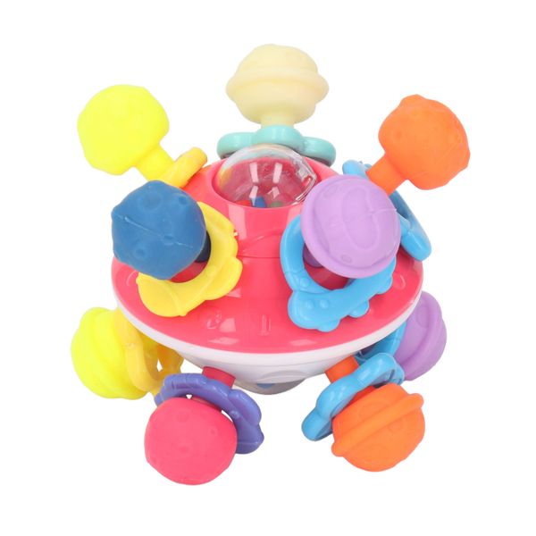 Grasping Activity Toy Training Teething Sensory Grasping Activity Toy Pink