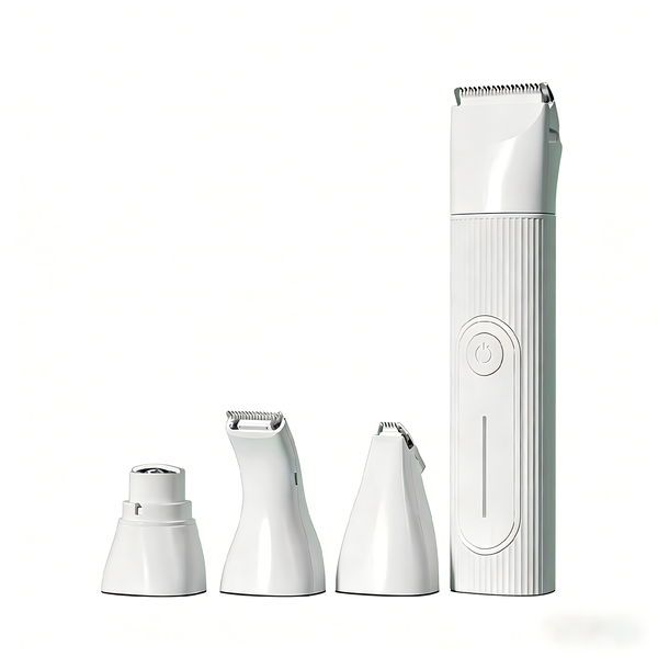 Pro 4-in-1 Electric Pet Hair Trimmer and Nail Grinder Set Fully Washable
