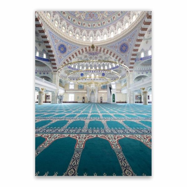 Interior Of Turkish Mosque Poster - A1