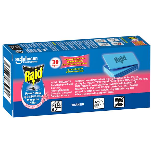 Raid Power Mats Refill 30 Mats