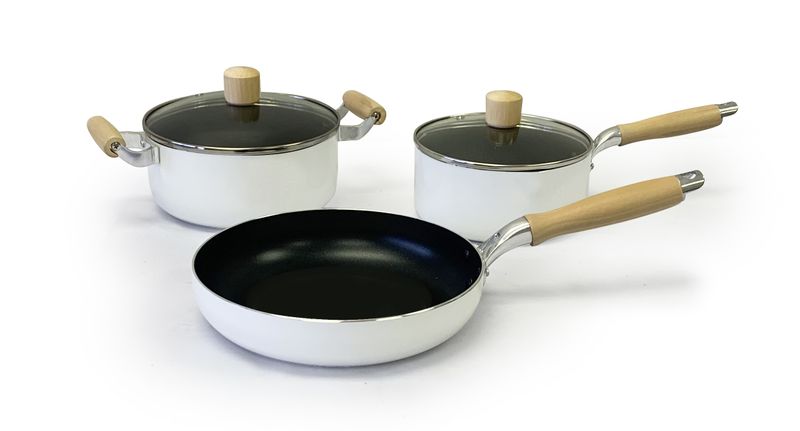 Miss C Non-Stick Induction Heat Pots and Fry Pan - 5-Piece