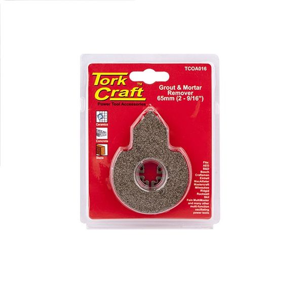 Tork Craft - Quick Change Grout and Mortar Remover 65mm(2-9/16") - 3 Pack
