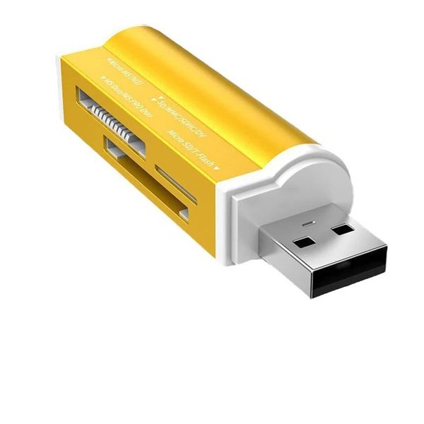 Alloy Card Reader USB 2.0 4 Ports for MS M2 PRO DUO Micro SD/TF SDHC MMC DV