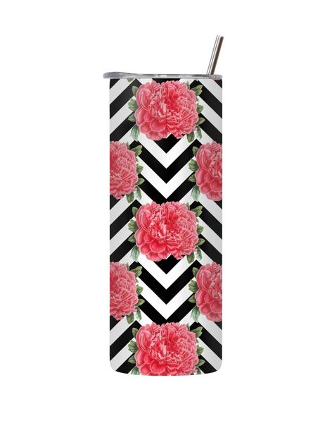 Shabby Chic18 20 Oz Tumbler with Lid Straw Trendy Graphic Design Gift 246