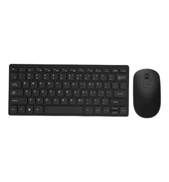 KW901 - Wireless Keyboard &amp; Mouse Set With Shortcut Key Function - Black