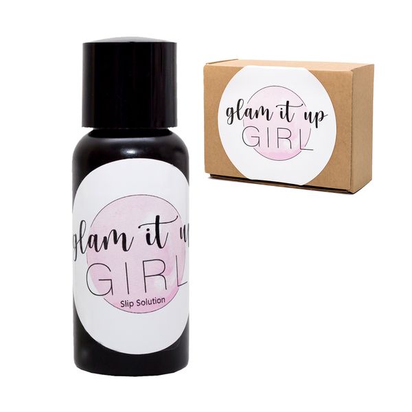 Glam It Up Girls/Polygel Liquid Nail Slip Solution &amp; Acrylic Builder - 30ml