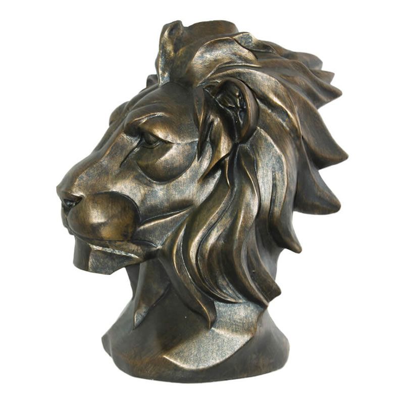 Gold Polystone Ant Lion Head Naj77u1 Buy Online In South Africa