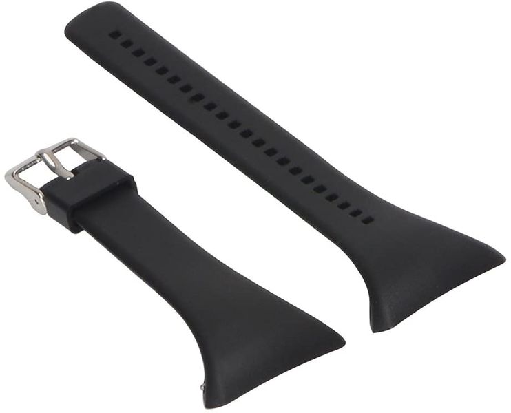 MDM Electron Silicone Strap for Polar FT4/FT7 - Size S/M/L - Black