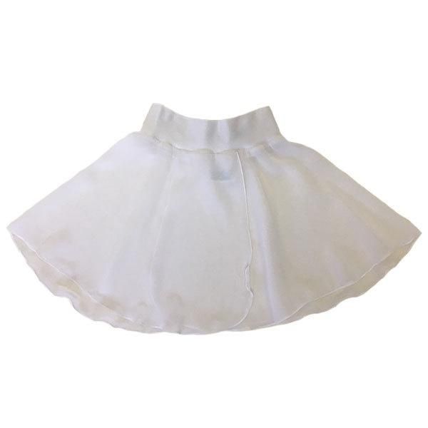 White Ballet Chiffon Skirt Adult