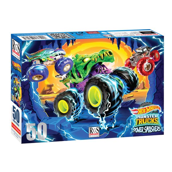 RGS Group Hot Wheels Power Smashers 50 Piece Jigsaw Puzzle