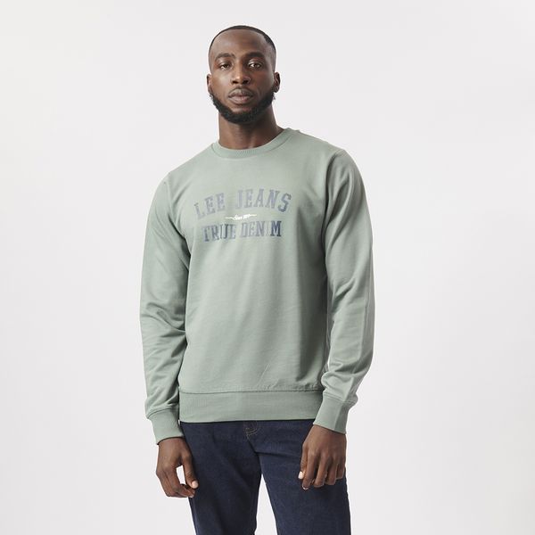 Lee Men's True Denim Crew Fleece - Trooper