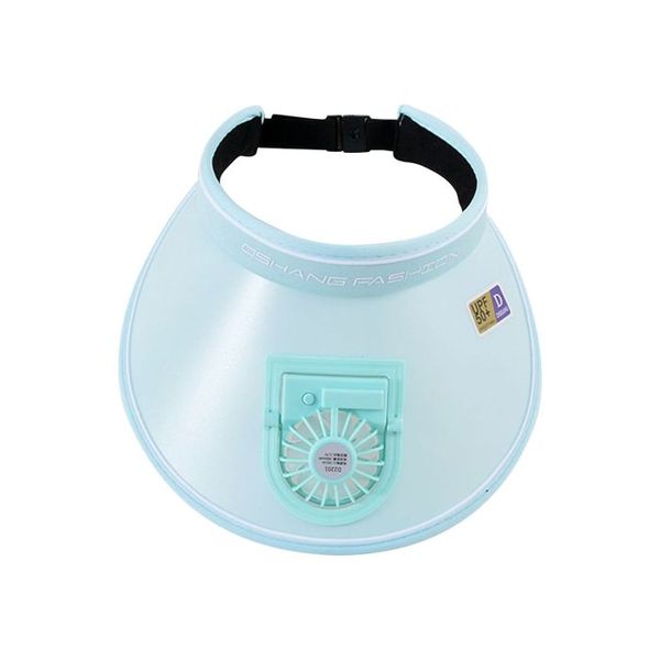 Rechargeable Sun Visor Fan Cap