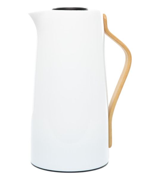 George &amp; Mason - 1 Litre Thermal Vacuum Water Jug - White