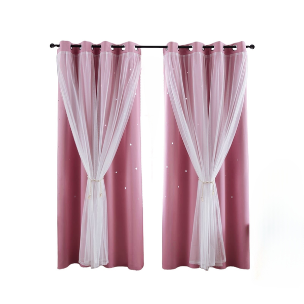 Pocket Curtains Pink image