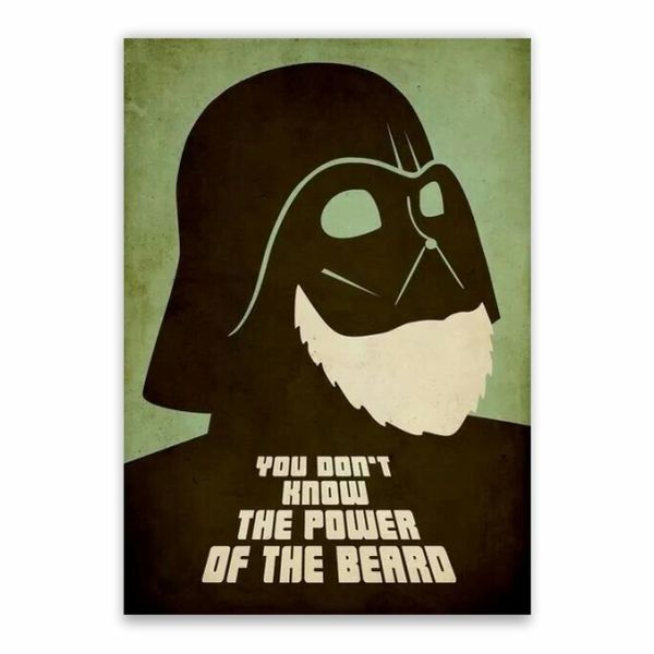 The Power Of The Beard Poster - A1