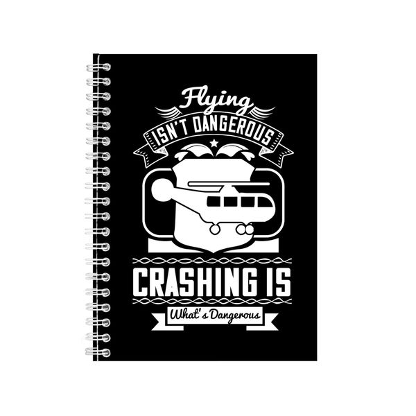 Flying Notebook Pilot Gift Idea Writing Book Notepad Pad 31