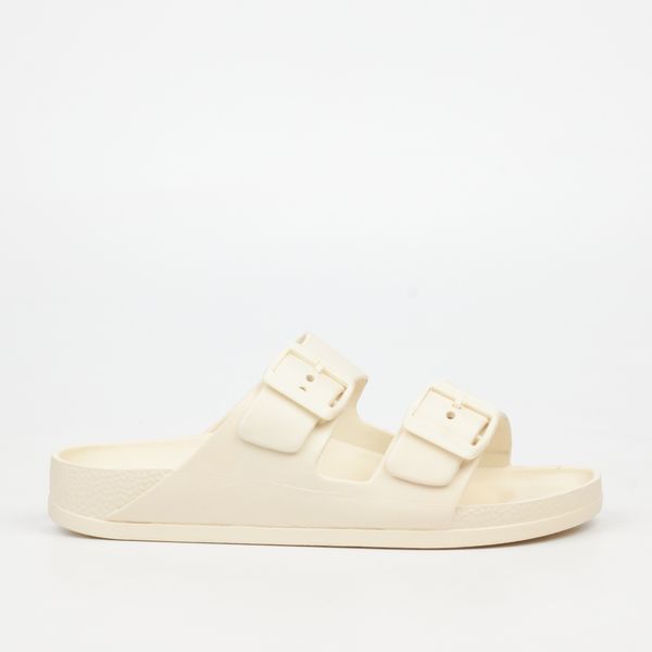 Via Beach Tide 1 Bone Women PVC Beach Sandal