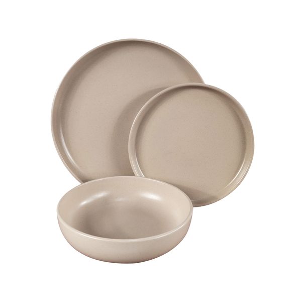 Exclusive Essentials - 12 piece dinner - Stone