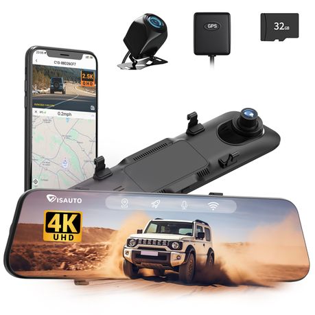 M20 4K Mirror Dash Cam Backup Camera - Smart Mirror Dash Camera for Cars Image