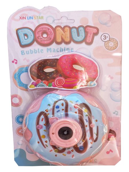 Donut Bubble Machine - Battery operated - Colorful Bubbles
