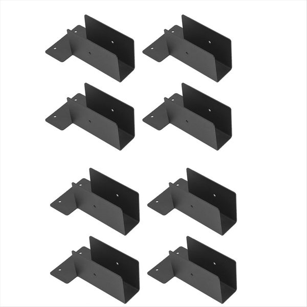 Stainless Steel Woodwork Pergola Kit - Upper Mount Bracket 8 Pack