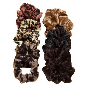 Leopard Scrunchie & Headband Set – Raffinée Jewels