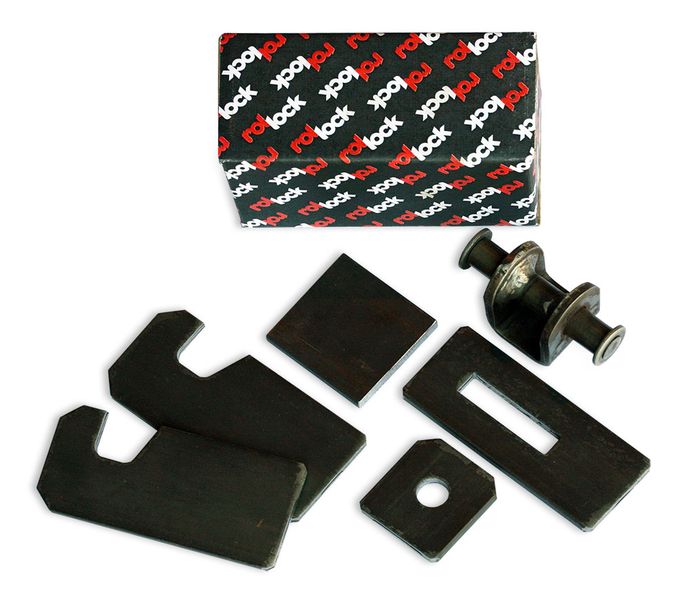 Heavy-duty security gate lock set for Roller gates